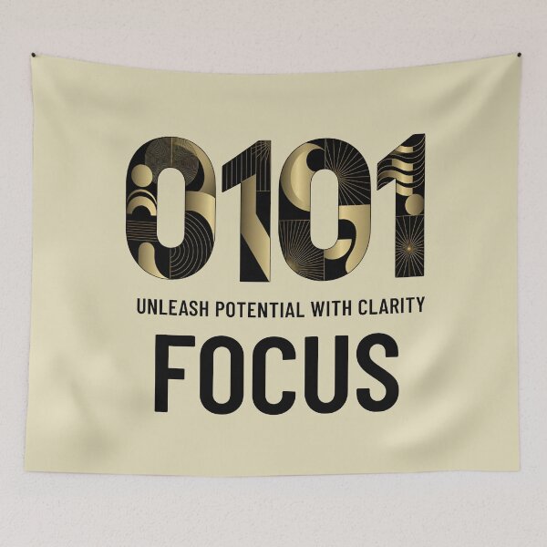 Item preview, Angel Number 0101 | Focus: Unleash potential with clarity designed and sold by SolaoLab.