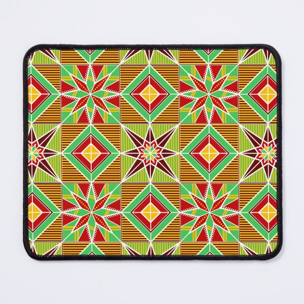Item preview, Ukrainian Polesian Red, Green, and Yellow Traditional Geometrical Pattern designed and sold by FreiherrPK.