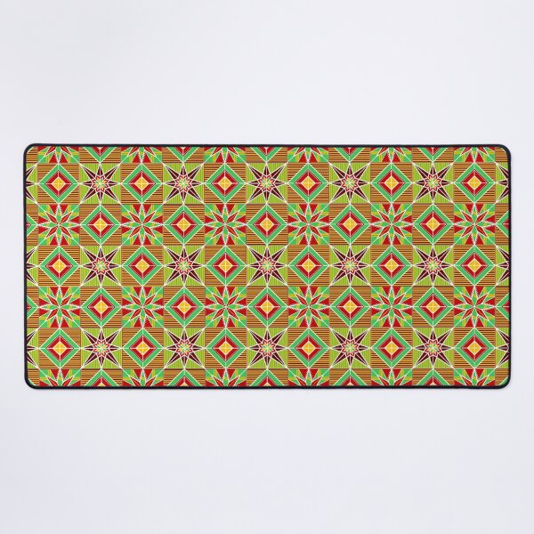 Item preview, Ukrainian Polesian Red, Green, and Yellow Traditional Geometrical Pattern designed and sold by FreiherrPK.