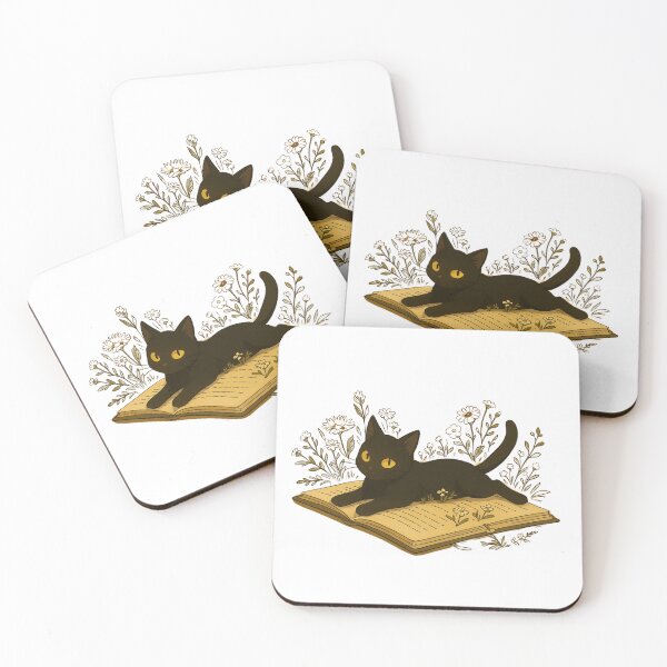 Item preview, Enchanting Cat Stickers | A Bookish Collection with Whimsical Feline Charm! designed and sold by ezuldeen48.