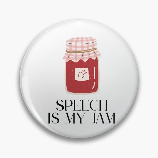 Item preview, Speech Is My Jam designed and sold by ridnaledesigner.