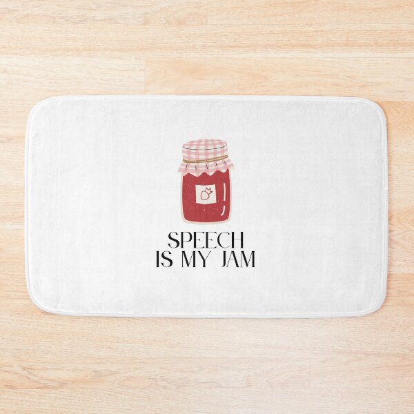 Item preview, Speech Is My Jam designed and sold by ridnaledesigner.