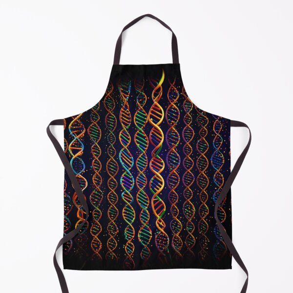 Item preview, Colorful DNA Strand Design, Vibrant Genetic Helix, Science Art Print, Biology Pattern designed and sold by RevGens.