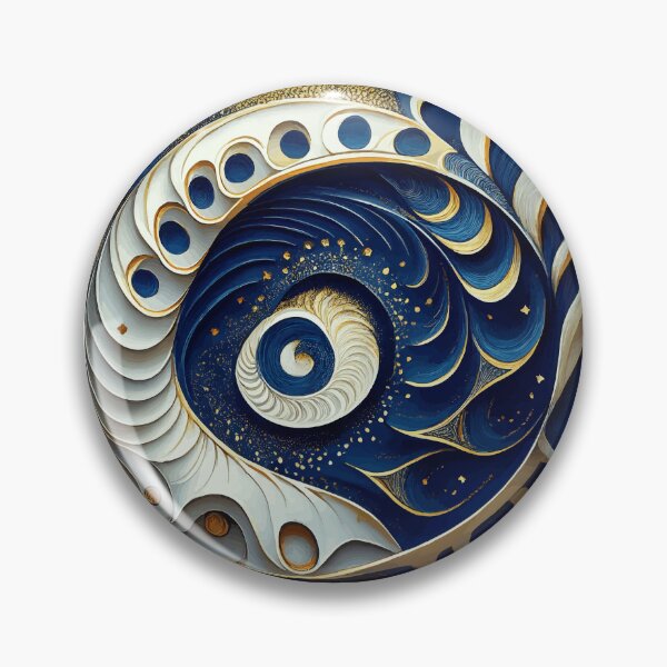 Item preview, Colorful Abstract Fibonacci Art 131 designed and sold by Vicky Brago-Mitchell®.