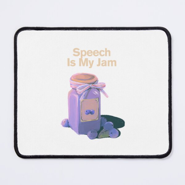 Item preview, Speech Is My Jam designed and sold by ridnaledesigner.