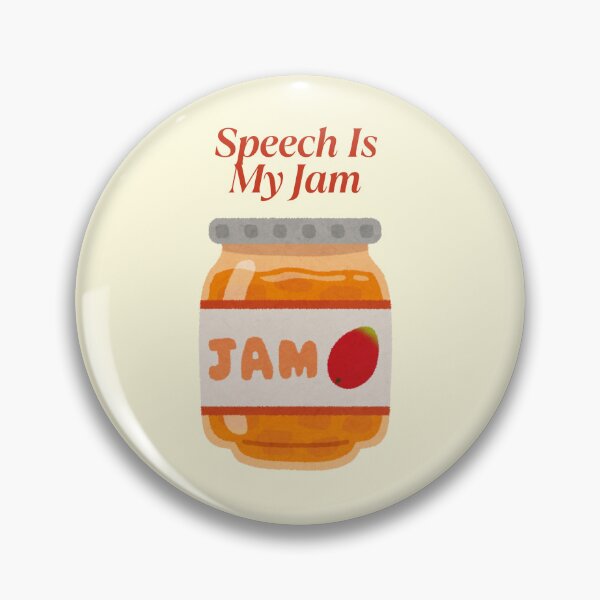 Item preview, Speech Is My Jam designed and sold by ridnaledesigner.