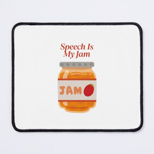 Item preview, Speech Is My Jam designed and sold by ridnaledesigner.