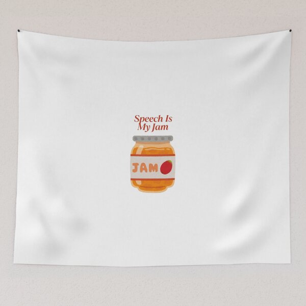 Item preview, Speech Is My Jam designed and sold by ridnaledesigner.
