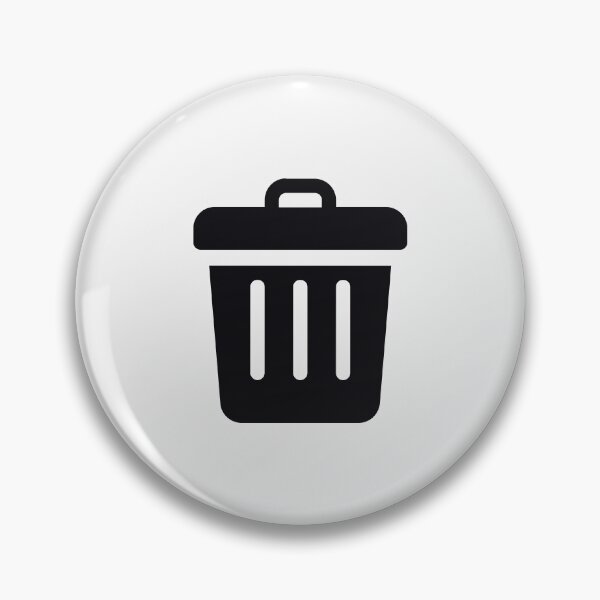 Item preview, Minimalist Trash Can Icon designed and sold by Icon-Icon.