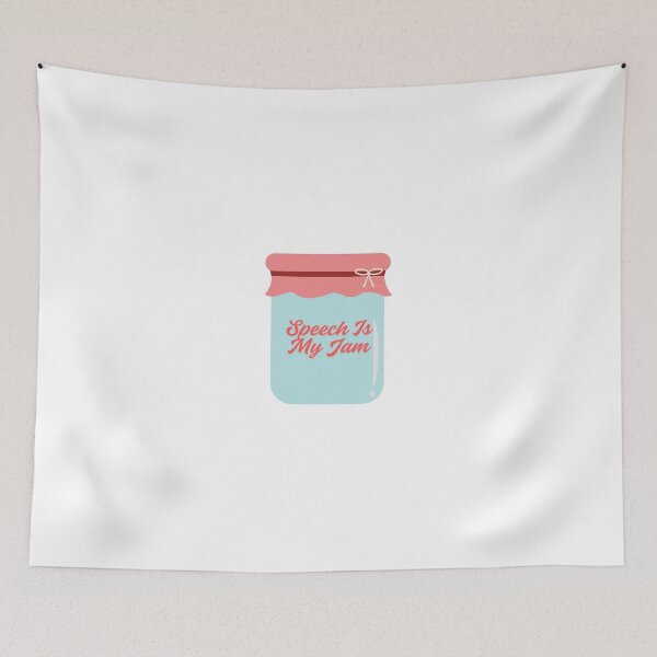 Item preview, Speech Is My Jam designed and sold by ridnaledesigner.