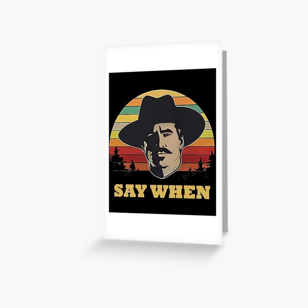 Item preview, Tombstone Doc Holliday Say When Vintage designed and sold by FlamaFire.