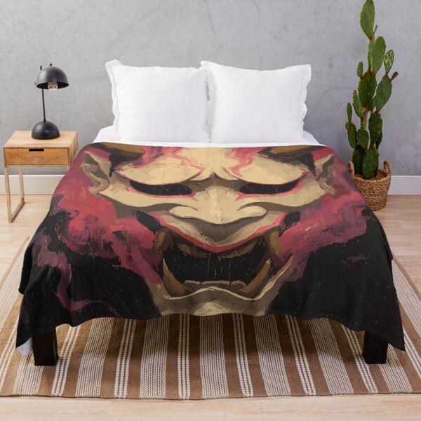 Item preview, Eerie Japanese Mask designed and sold by bapupa.