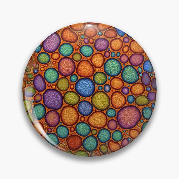 Item preview, Colorful Cells Design, Vibrant Microscopic Art, Biology Cell Pattern, Science Aesthetic designed and sold by RevGens.