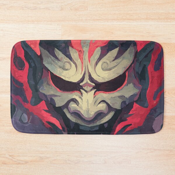 Item preview, Creepy Japanese Mask designed and sold by bapupa.