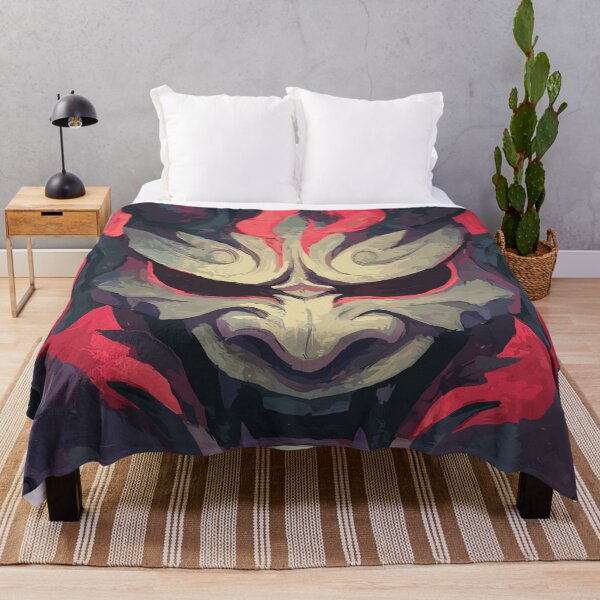 Item preview, Creepy Japanese Mask designed and sold by bapupa.