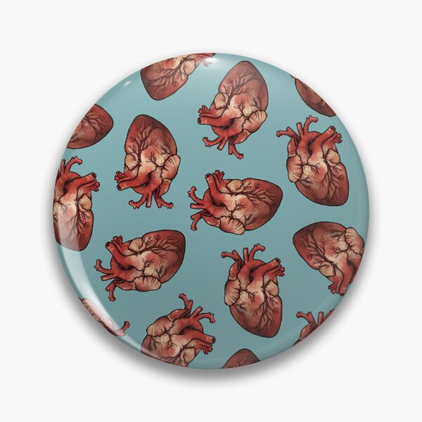 Item preview, Anatomical heart medical art, real love heart designed and sold by Joan and Rose.