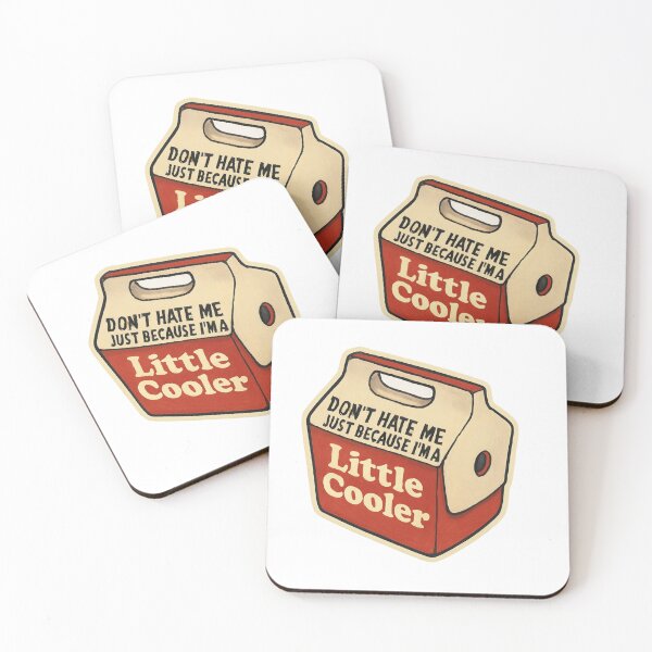 Item preview, Don't Hate Me Cause I'm A Little Cooler | Funny Summer Vinyl Sticker for All! designed and sold by ezuldeen48.