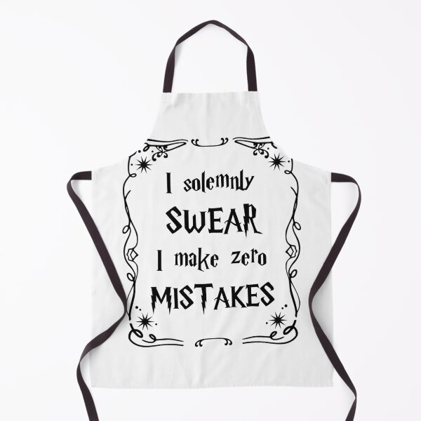 Item preview, I Solemnly Swear I Make Zero Mistakes - Bold Wizarding Humor designed and sold by All DayTees.