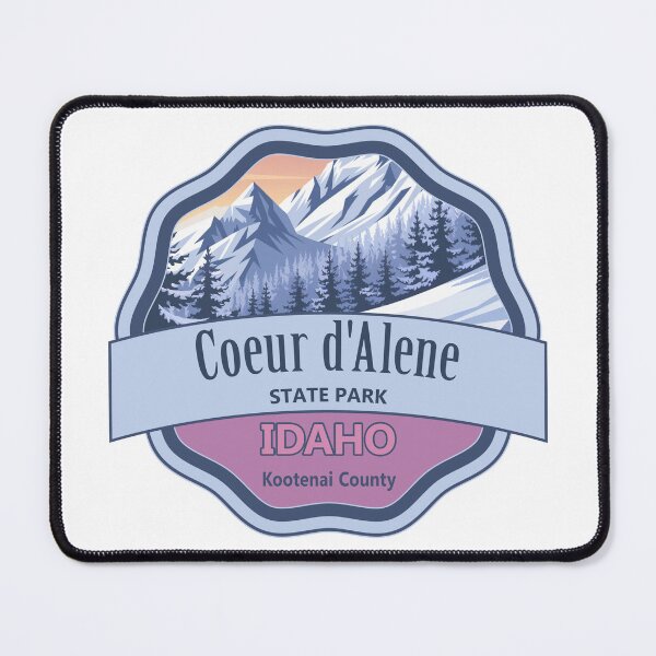 Item preview, Coeur d'Alene Parkway State Park, Kootenai County, Idaho designed and sold by Wanderful-roads.