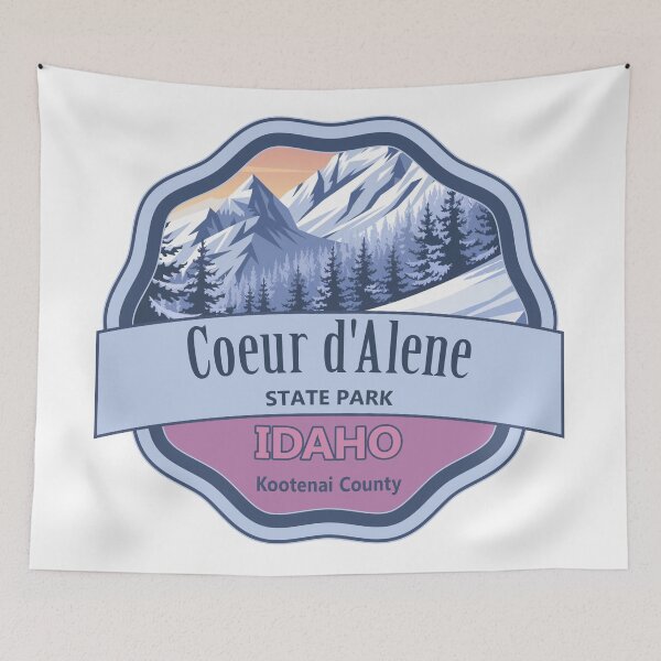 Item preview, Coeur d'Alene Parkway State Park, Kootenai County, Idaho designed and sold by Wanderful-roads.