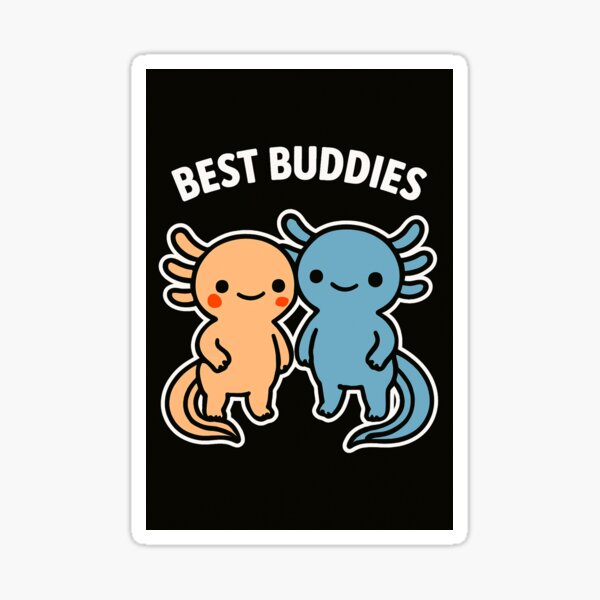 Artikel-Vorschau von Axolotl beste Freunde für immer, designt und verkauft von NØVA.