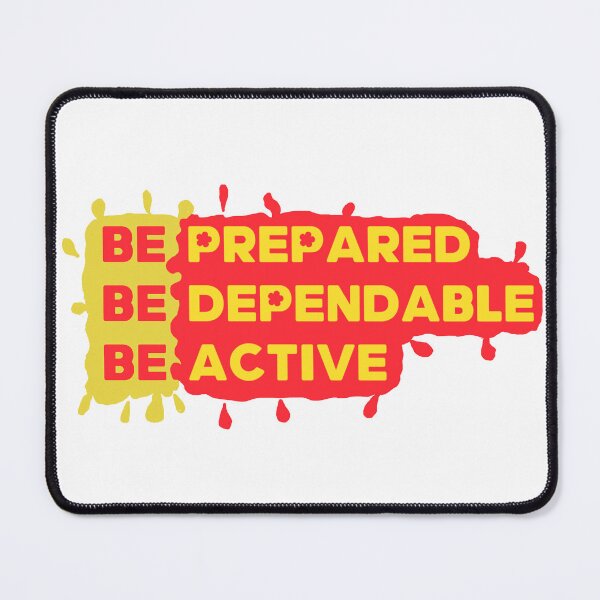 Item preview, Be Prepared Be Dependable Be Active designed and sold by Shooz34.