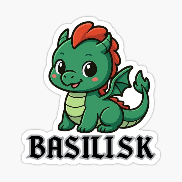 Item preview, Mythical Cuteness – Basilisk designed and sold by Dragon-Act-Art.