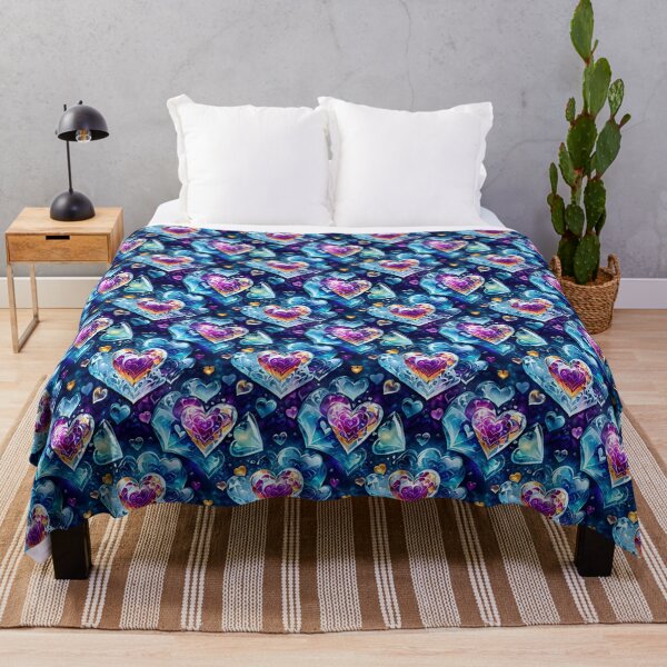 Item preview, Hearts and Ice Seamless Pattern designed and sold by Korral.