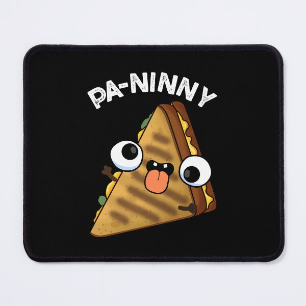 Item preview, Pa-ninny Funny Panini Pun (Dark BG) designed and sold by punnybone.