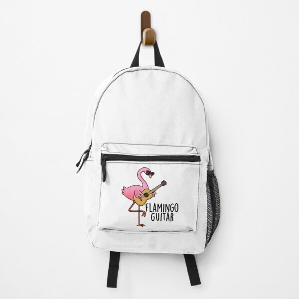 Item preview, Flamingo Guitar Funny Music Pun designed and sold by punnybone.