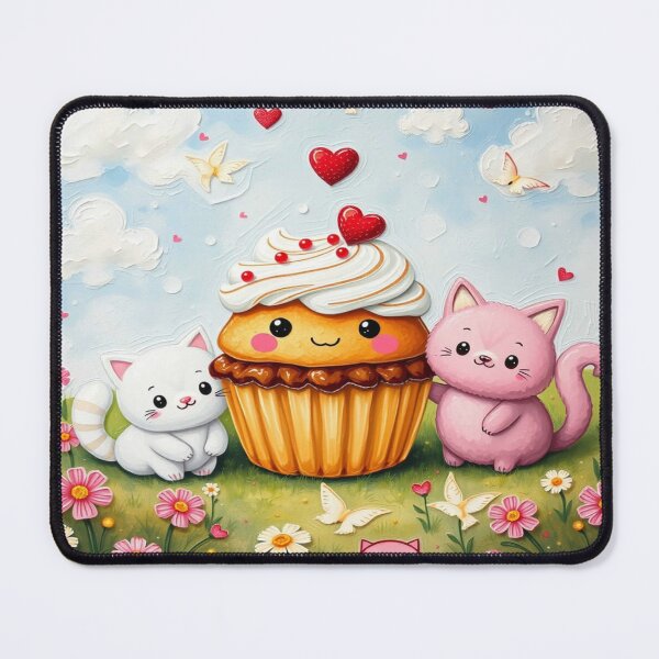 Item preview, DolledUp Kawaii Wonderland Magical Treats & Dolls in pastel fantasy dreamscape full of joy designed and sold by FotoworldEdel.