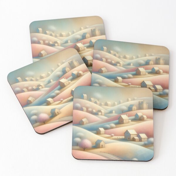 Item preview, Dreamy Village designed and sold by Beyondnote-Art.