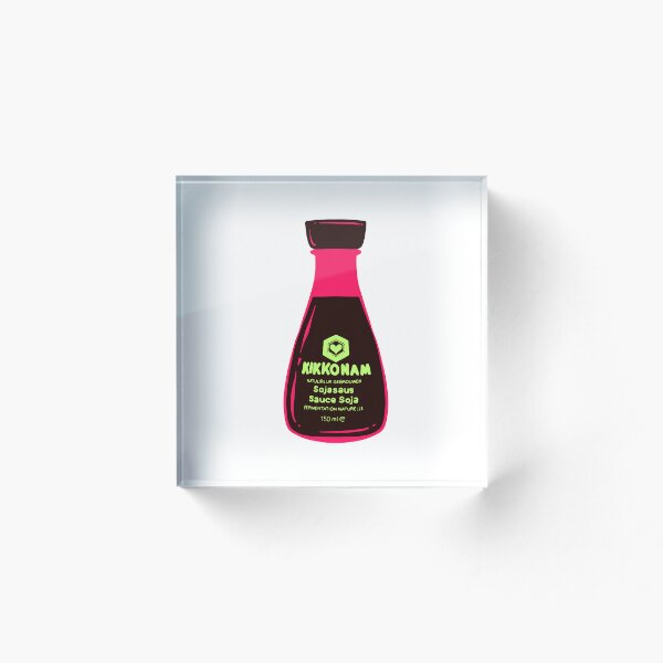 Item preview, Kikkoman Asian Soy Sauce Japan Black and Pink designed and sold by BIG NERD.