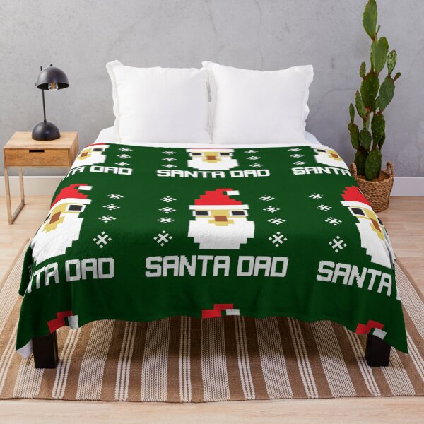 Item preview, Santa Dad Pixel – Retro Christmas Design for Dads designed and sold by Artpace.