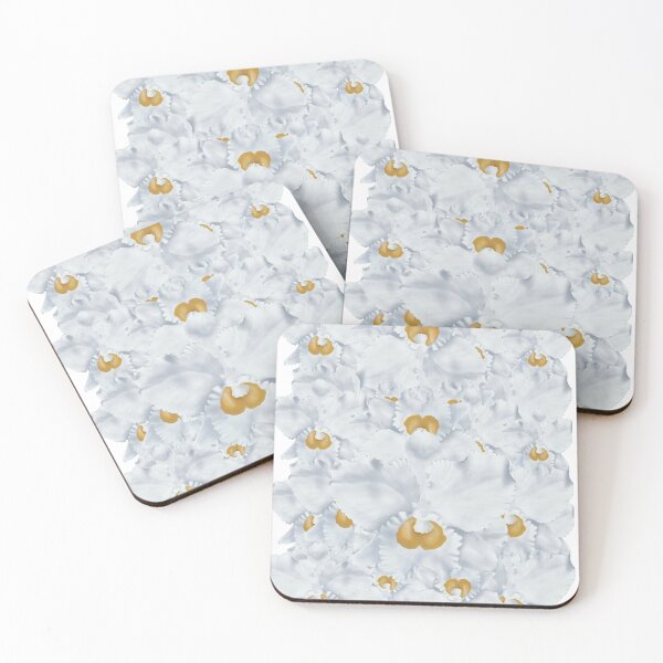 Item preview, Purity and Healing: White Cattleya Orchid Serenity designed and sold by Wednesday Art design .