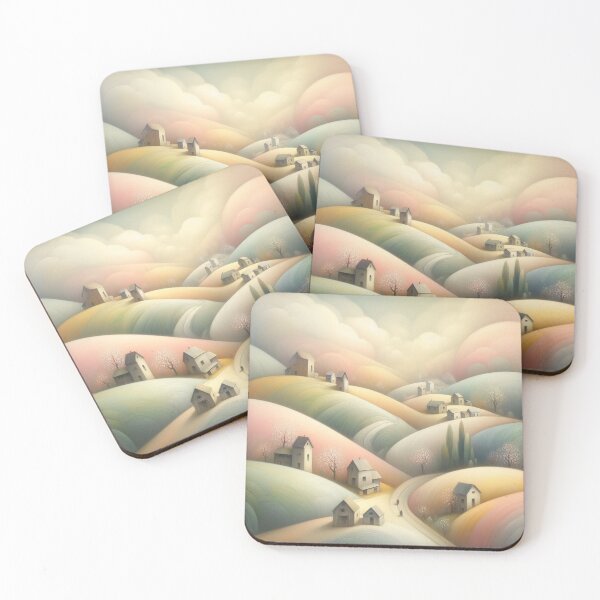 Item preview, Dreamy Village designed and sold by Beyondnote-Art.