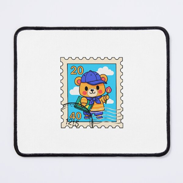 Item preview, cute teddy bear stamp designed and sold by Salomee's art.
