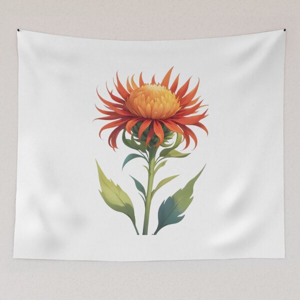 Item preview, Red Safflower (Carthamus tinctorius) designed and sold by HOMETOWN86.