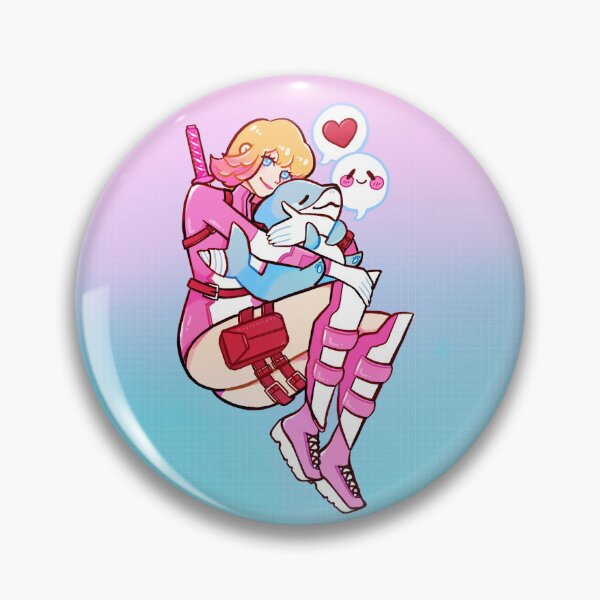 Item preview, Gwenpool & Jeff designed and sold by linnebutt.