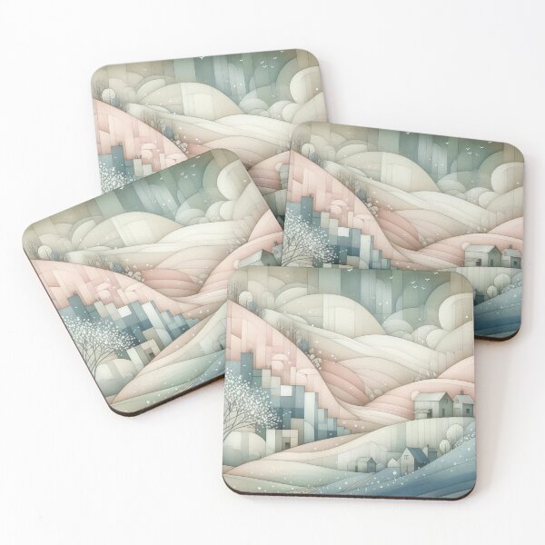 Item preview, Dreamy Village designed and sold by Beyondnote-Art.