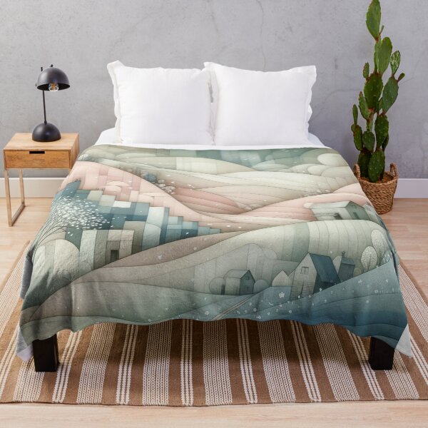 Item preview, Dreamy Village designed and sold by Beyondnote-Art.