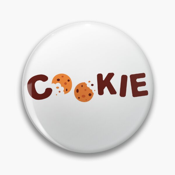 Item preview, Chocolate chip cookie text designed and sold by Luamor.
