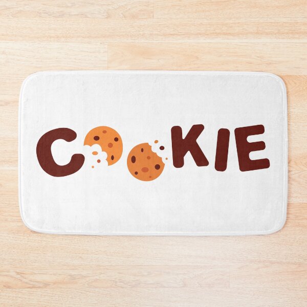 Item preview, Chocolate chip cookie text designed and sold by Luamor.