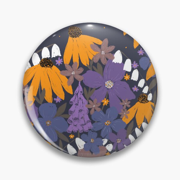Item preview, Flower garden at night designed and sold by Annabergert.