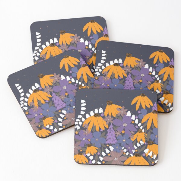 Item preview, Flower garden at night designed and sold by Annabergert.