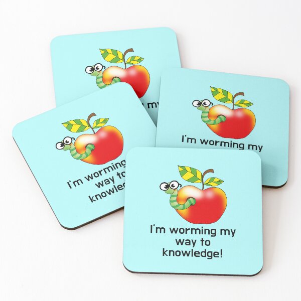 Item preview, Worming My Way to Knowledge  designed and sold by CuteCartoon.