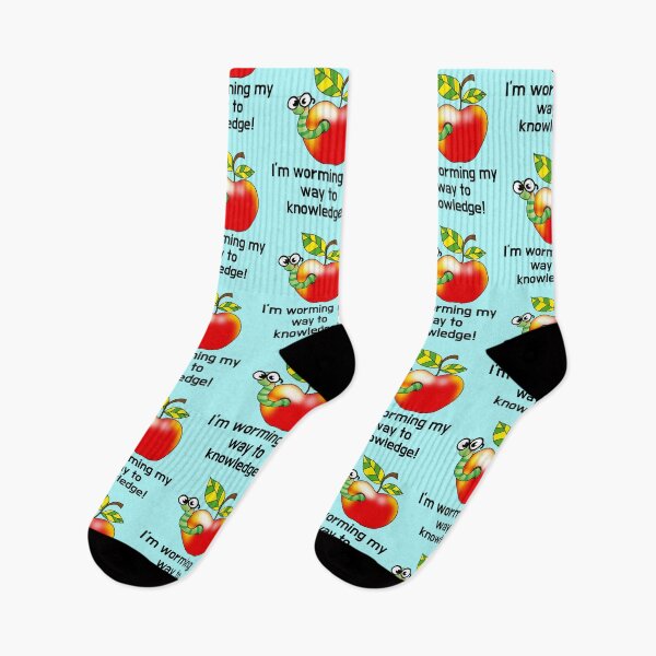 Item preview, Worming My Way to Knowledge  designed and sold by CuteCartoon.