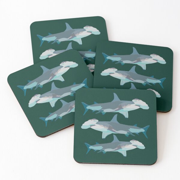 Item preview, G is for Great Hammerhead Shark, Great Hammerhead Shark – Bold Ocean Predator Marine Life Design designed and sold by PrettylittlepastelUk.
