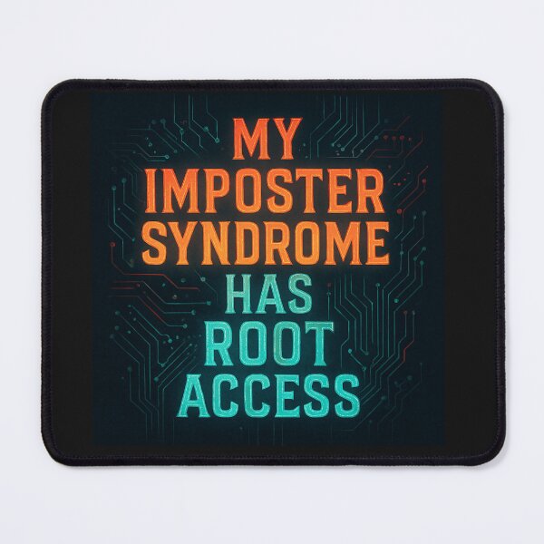 Item preview, My Imposter Syndrome Has Root Access designed and sold by Owcomm.