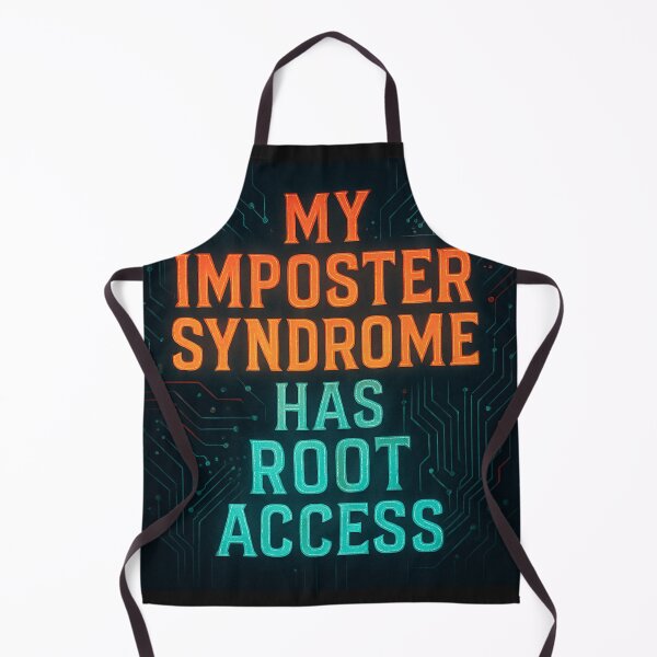 Item preview, My Imposter Syndrome Has Root Access designed and sold by Owcomm.